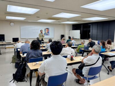 8月8日(金) 永福和泉地域区民センターにて『ながつま昭と語る会』を開催しました