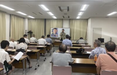 9月5日(金)上高田区民活動センターにて『ながつま昭と語る会』を開催いたしました