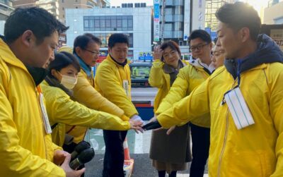 選挙戦３日目の朝です　