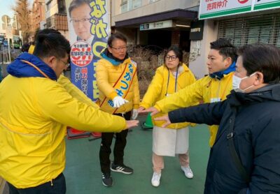 選挙戦11日目　終盤戦になりました　今日も気合を入れて頑張ってまいります