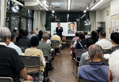 6/19(金)梅里区民集会所にて『ながつま昭と語る会』を開催いたしました。